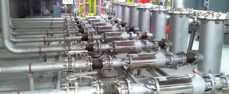 인라인 펌프 외관